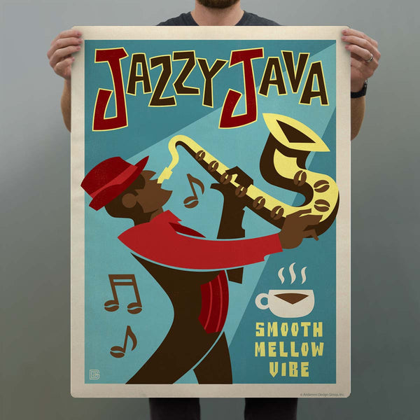 Jazzy Java Coffee Decal