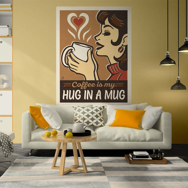 Coffee Is My Hug In a Mug Decal