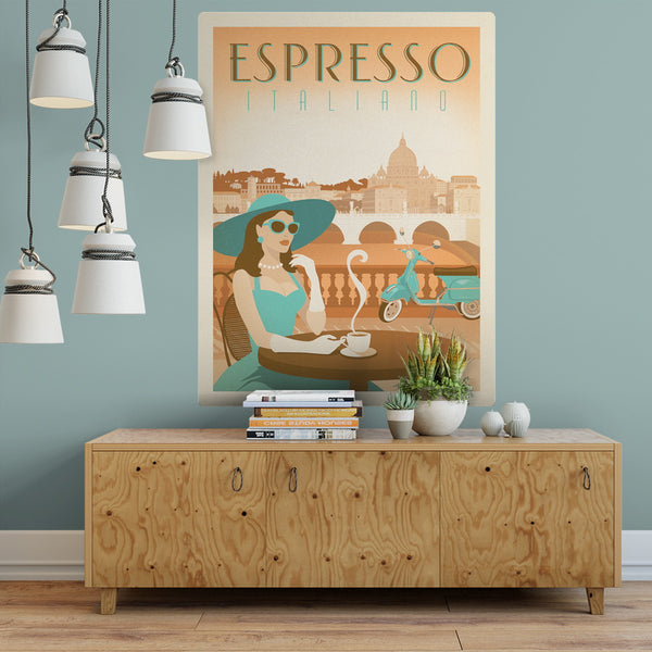 Espresso Italiano Italian Coffee Decal