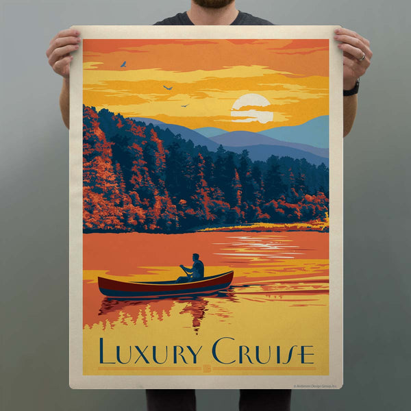 Luxury Cruise Canoe Decal