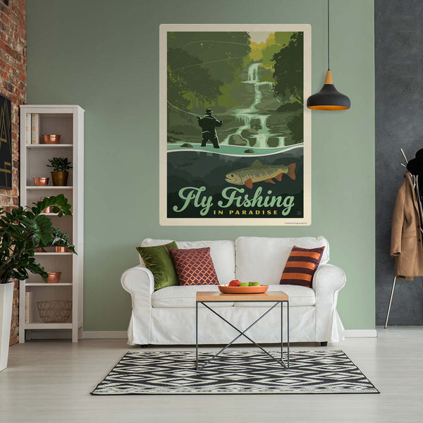 Fly Fishing Paradise Decal