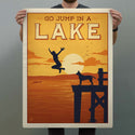 Go Jump In A Lake Decal