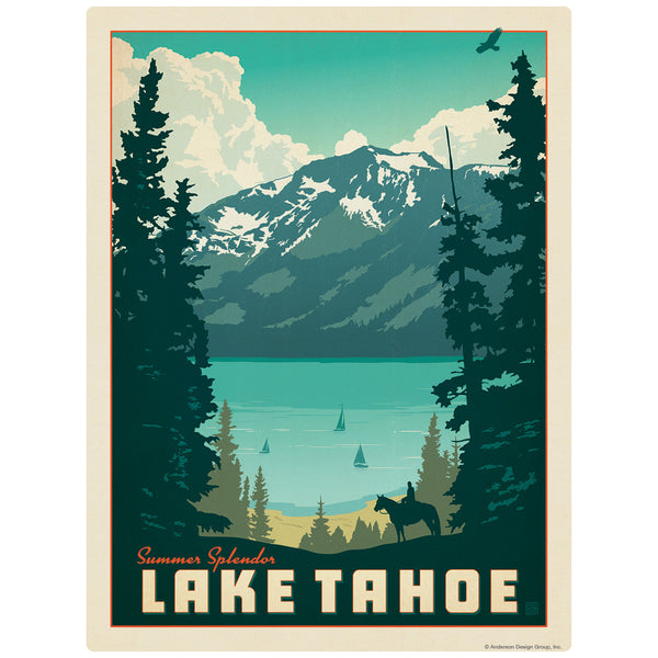 Lake Tahoe Summer Splendor Decal