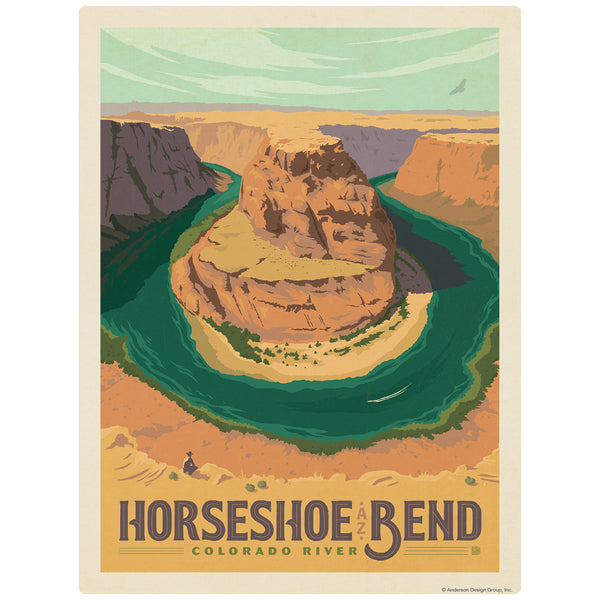 Horseshoe Bend Colorado River Arizona Decal