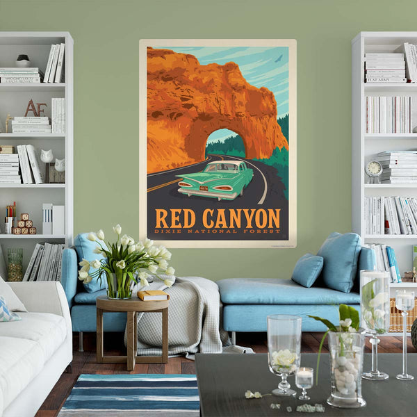 Red Canyon Dixie National Forest Utah Decal