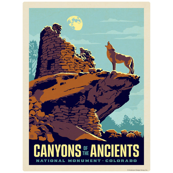 Canyons Of The Ancients Colorado Decal