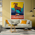 Colorado Centennial State Ram Decal