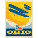 Ohio Birthplace of Aviation State Decal