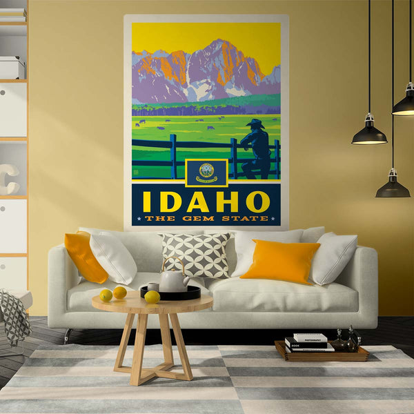 Idaho Gem State Decal