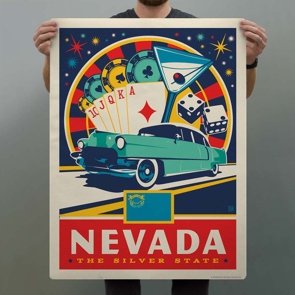 Nevada Silver State Casino Decal