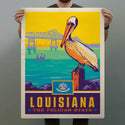 Louisiana Pelican State Decal