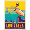 Louisiana Pelican State Decal