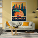Georgia Peach State Decal