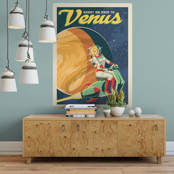 Venus Space Travel Decal