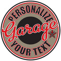Personalized Garage Decal
