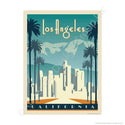 Los Angeles California Mini Vinyl Sticker