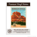 Sedona Arizona Bell Rock Mini Vinyl Sticker