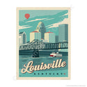 Louisville Kentucky Mini Vinyl Sticker