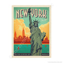 New York City Statue of Liberty Mini Vinyl Sticker