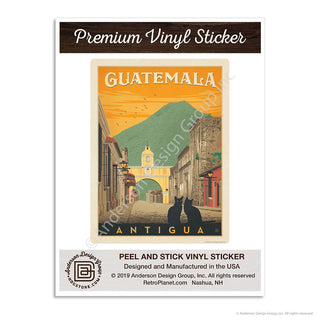 Antigua Guatemala Mini Vinyl Sticker
