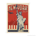 New York City Statue of Liberty Mini Vinyl Sticker