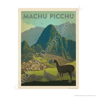 Machu Picchu Peru Mini Vinyl Sticker