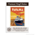 Panama Canal Mini Vinyl Sticker