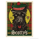 Scotty Dogs Golf Shop Mini Vinyl Sticker