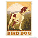 Bird Dog Hunting Mini Vinyl Sticker