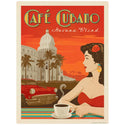 Cafe Cubano Havana Blend Coffee Mini Vinyl Sticker