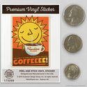 Sunshine Blend Coffee Mini Vinyl Sticker