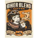 Biker Blend Coffee Mini Vinyl Sticker