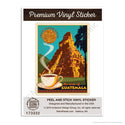 Jaguar Coffee Taste of Guatemala Mini Vinyl Sticker