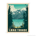 Lake Tahoe Summer Splendor Mini Vinyl Sticker