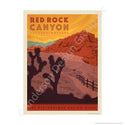 Red Rock Canyon Las Vegas Nevada Mini Vinyl Sticker