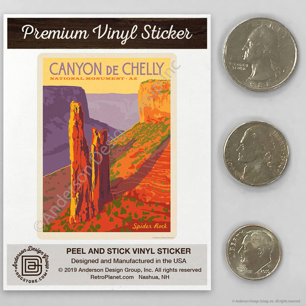 Canyon De Chelly Arizona Mini Vinyl Sticker