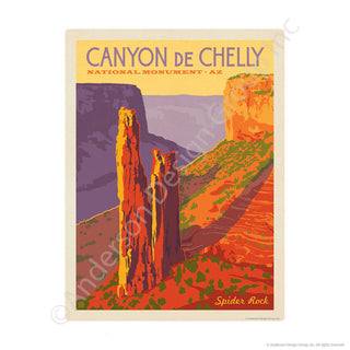 Canyon De Chelly Arizona Mini Vinyl Sticker