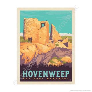 Hovenweep National Monument Colorado Utah Mini Vinyl Sticker