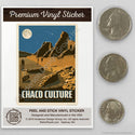 Chaco Culture National Park New Mexico Mini Vinyl Sticker