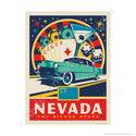 Nevada Silver State Casino Mini Vinyl Sticker