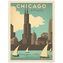 Chicago Illinois Windy City Vinyl Sticker