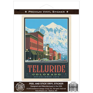 Telluride Colorado Vinyl Sticker