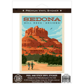 Sedona Arizona Bell Rock Vinyl Sticker