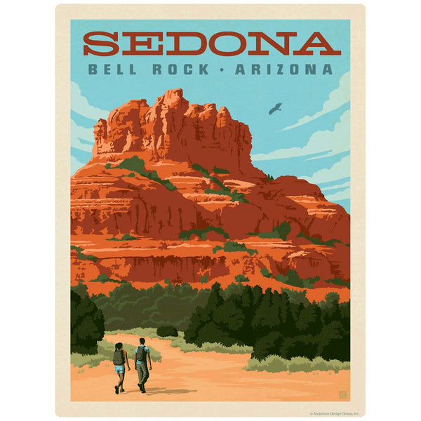 Sedona Arizona Bell Rock Vinyl Sticker