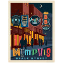 Memphis Tennessee Beale Street Vinyl Sticker