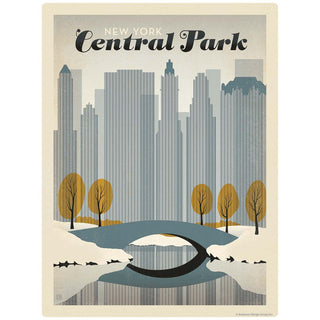 New York City Central Park Vinyl Sticker