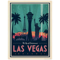 Las Vegas Nevada Skyline Vinyl Sticker