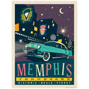 Memphis Tennessee Historic Beale Street Vinyl Sticker