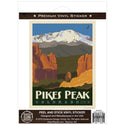 Pikes Peak Colorado Vinyl Sticker