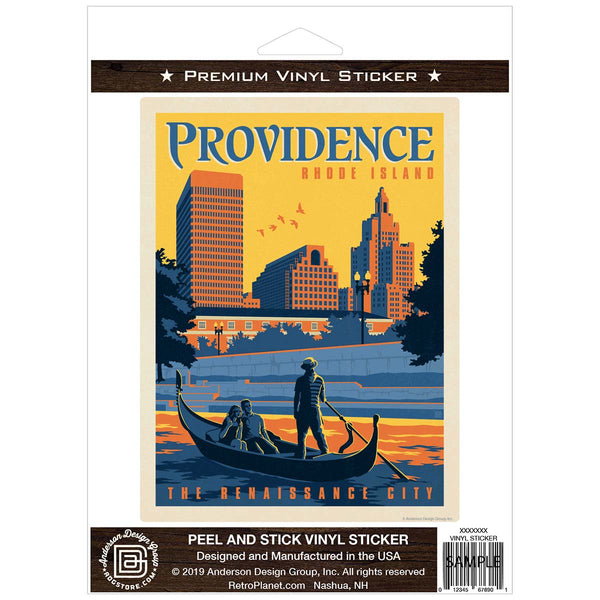 Providence Rhode Island Vinyl Sticker